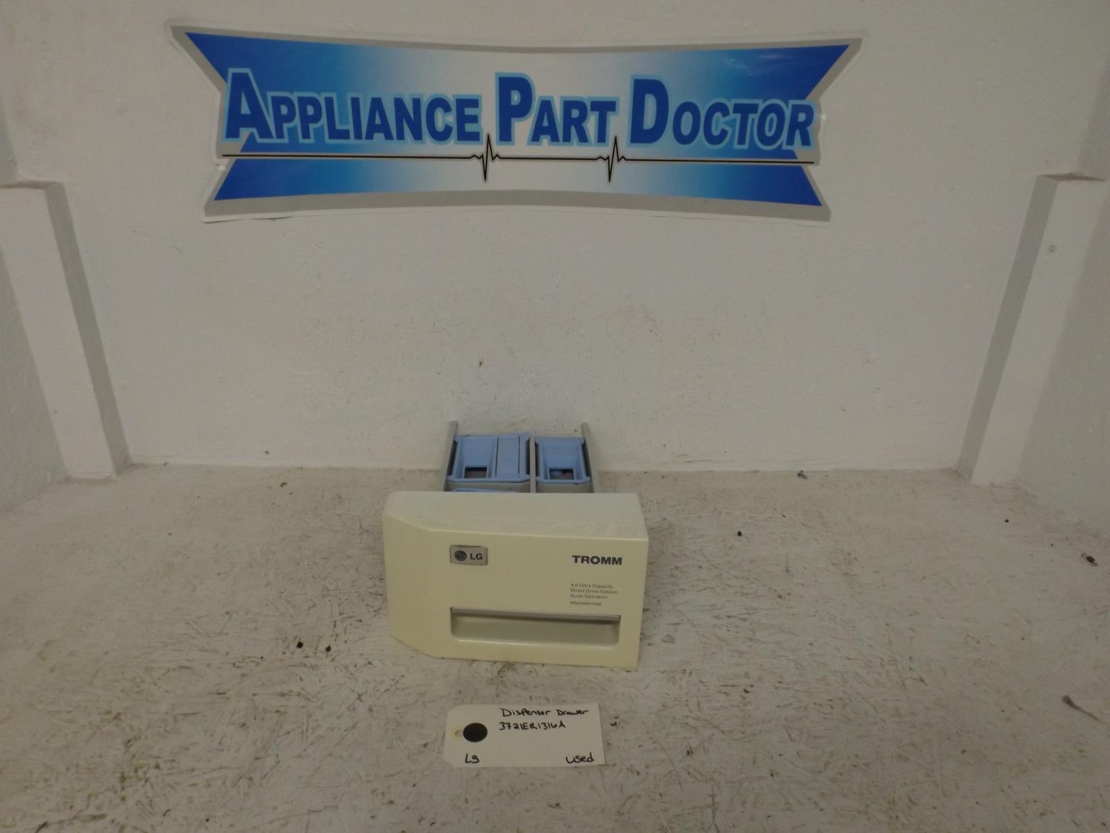 LG Washer 3721ER1316A Dispenser Drawer Used LG Washer 3721ER1316A Dispenser Drawer Used